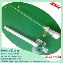 Butterfly Type IV Cannula with Wings for Medical Use